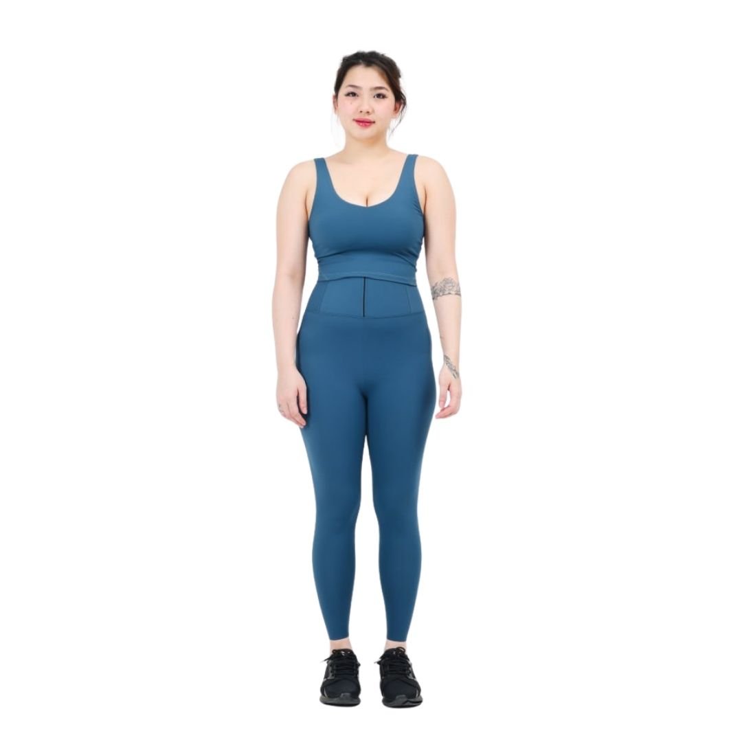 Ultrawaist Legging warna Teal Blue