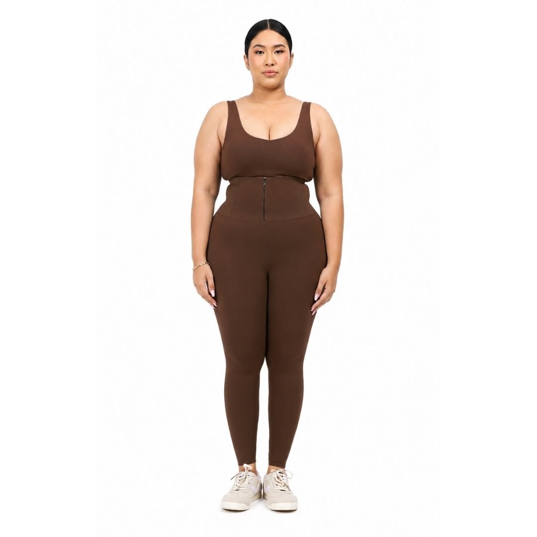 Ultrawaist Legging warna Brown