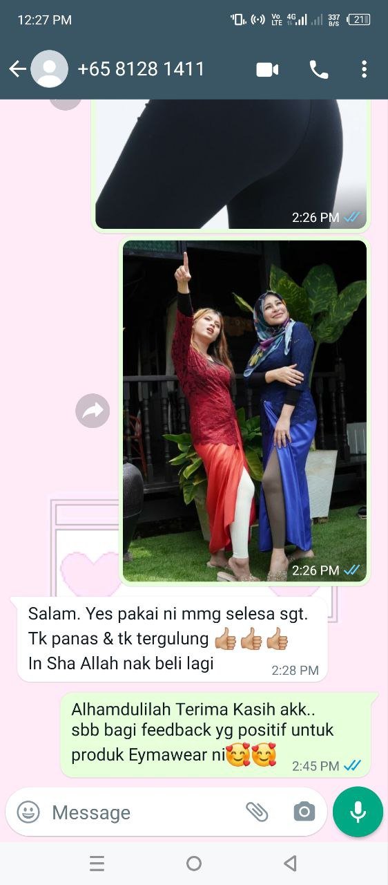 Feedback customer Ultrawaist — SELESA & SEJUK 2