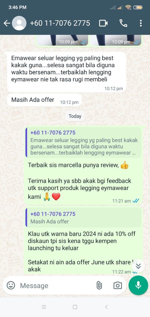 Feedback customer Ultrawaist — AKTIF & BERSUKAN 1
