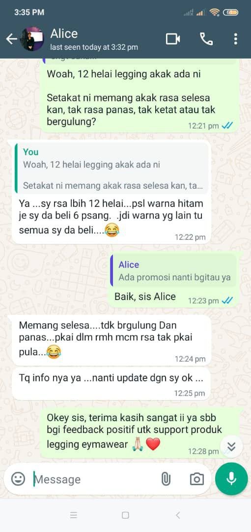 Feedback customer Ultrawaist — NAMPAK LEBIH SLIM 7