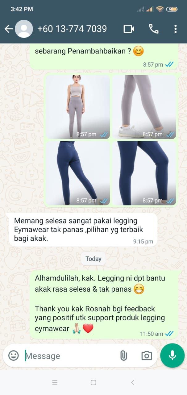 Feedback customer Ultrawaist — SELESA & SEJUK 7