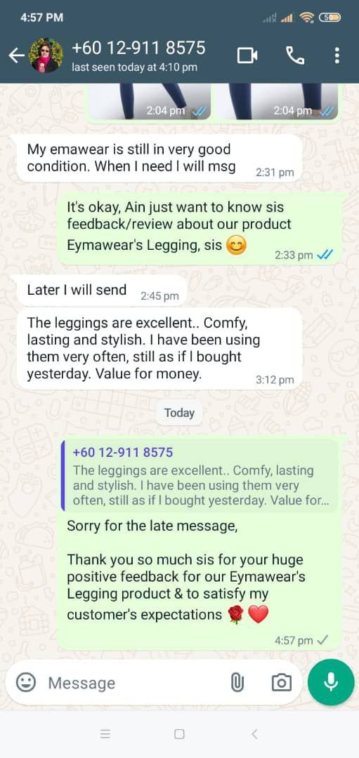 Feedback customer Ultrawaist — NAMPAK LEBIH SLIM 13