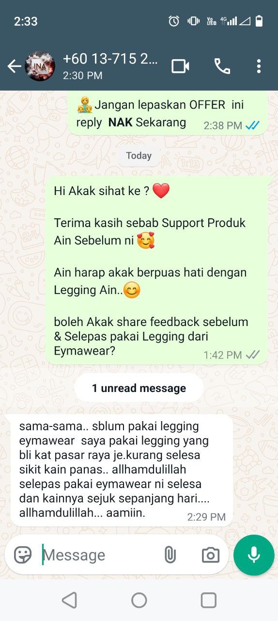 Feedback customer Ultrawaist — NAMPAK LEBIH SLIM 15