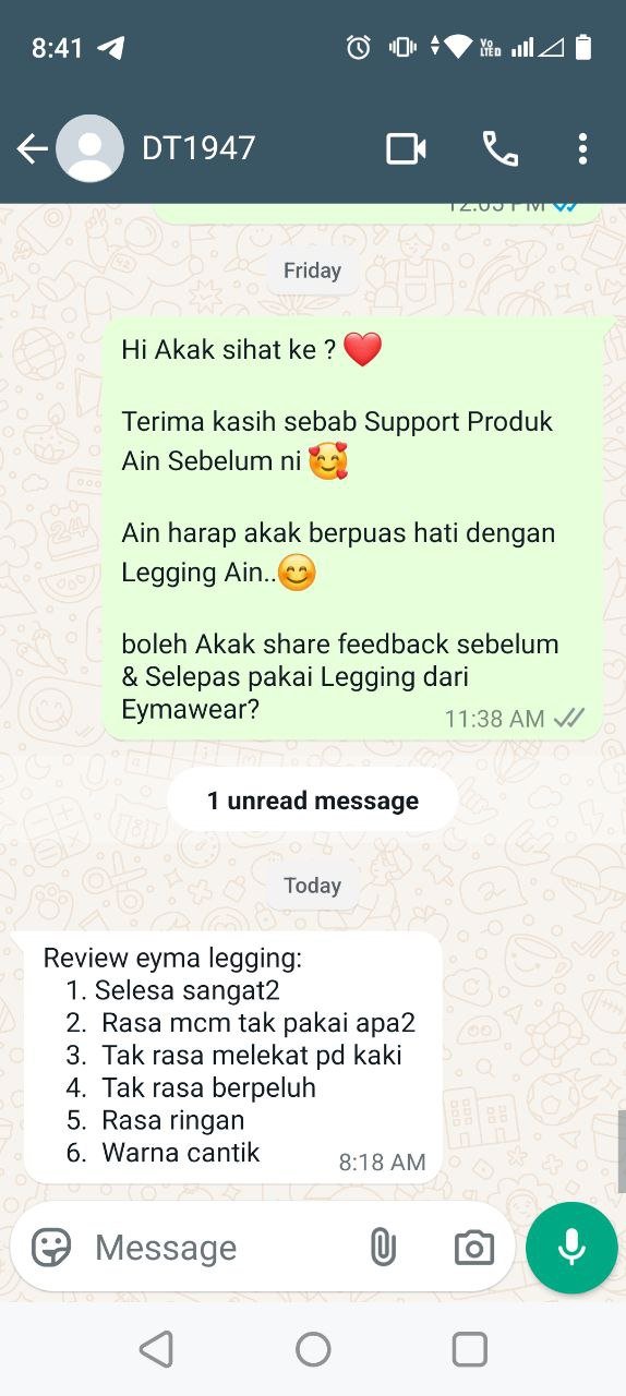 Feedback customer Ultrawaist — SELESA & SEJUK 11