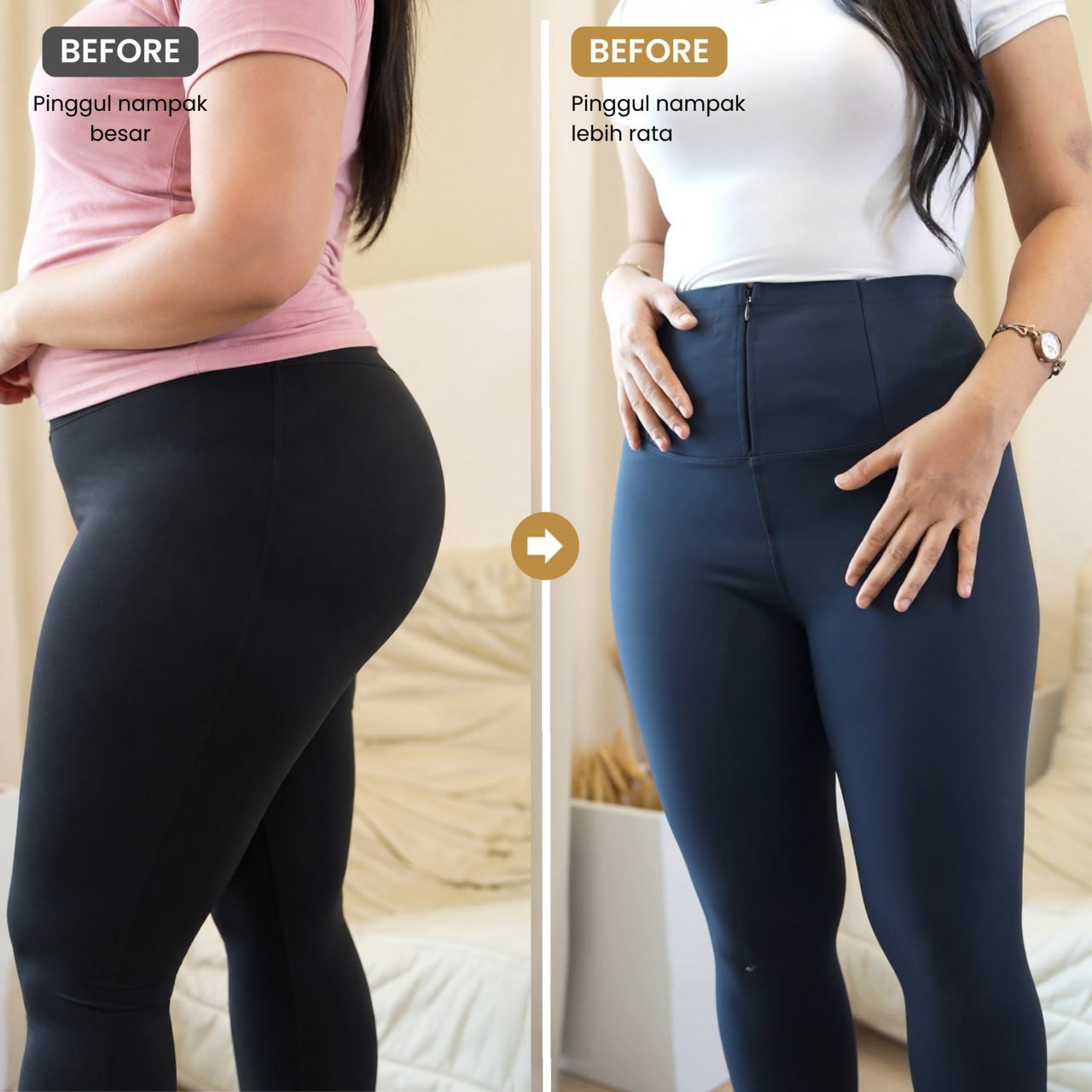 Selepas memakai UltraWaist Legging